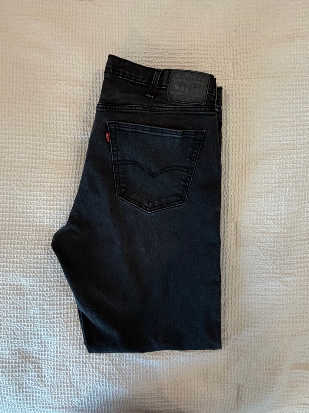 Levi's Black Straight-Leg Men's Jeans